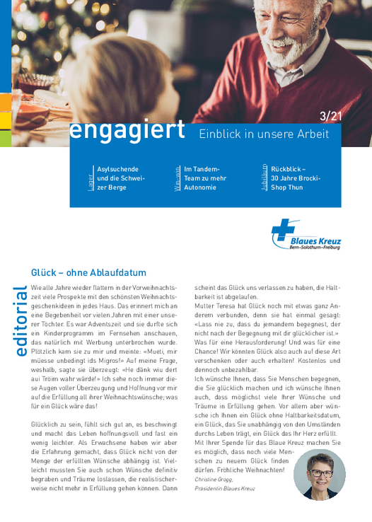 Cover engagiert-Magazin 3/21